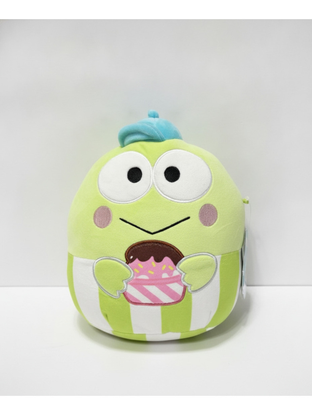 Squishmallow Hello Kitty & Keroppi Cupcake Plush Sanrio HTF 2024 Collectible